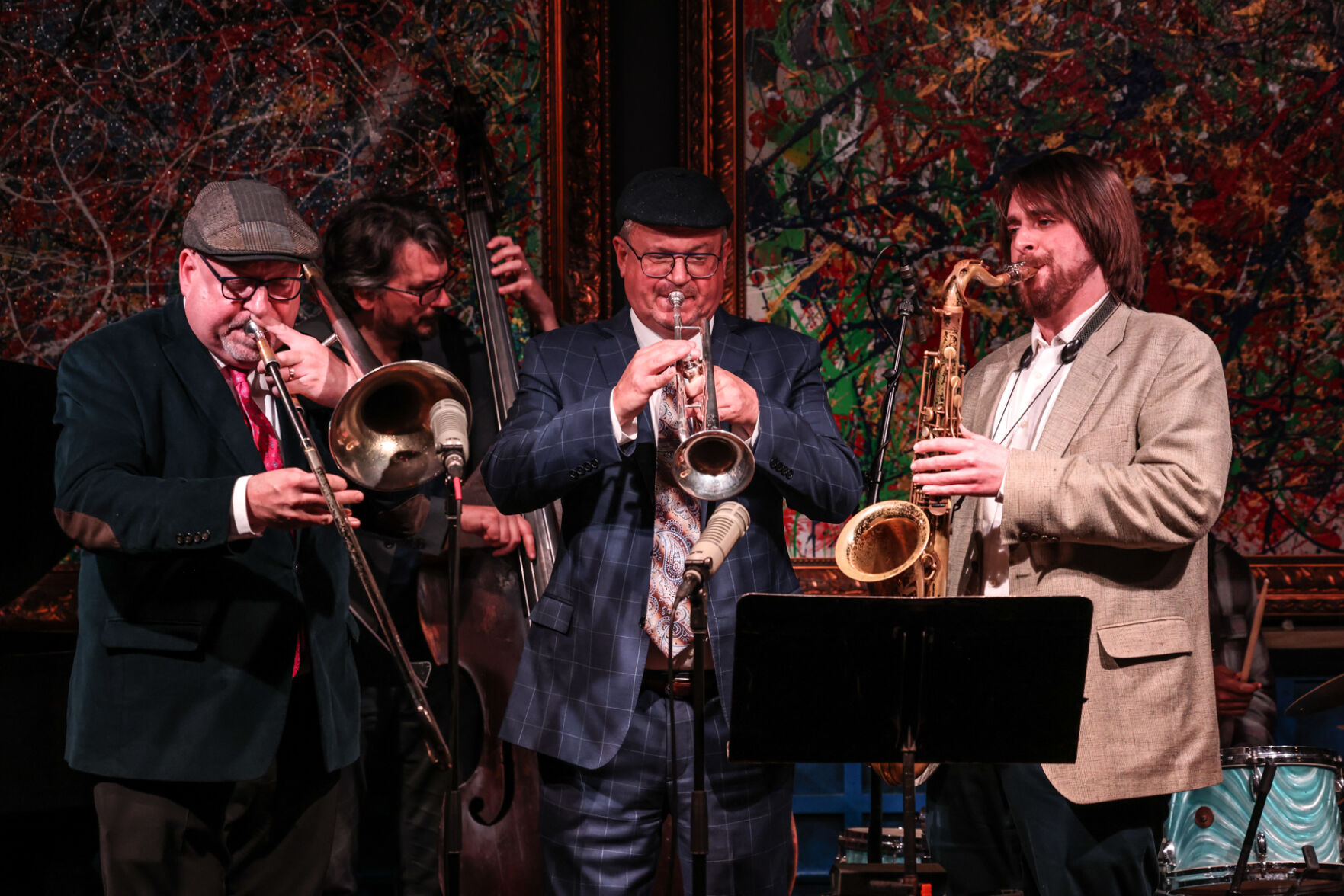 Steve Davis with Mark Buselli, Evan Drybread and bassist Jesse Wittman